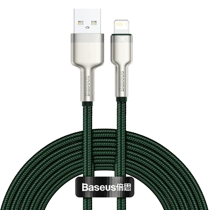kabel-usb-do-lightning-baseus-cafule-2-4a-2m-zielony-stan-nowy