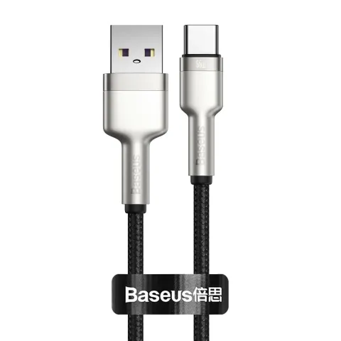kabel-usb-do-usb-c-baseus-cafule-66w-0-25m-czarny-stan-nowy