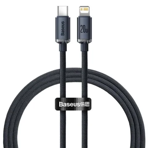 kabel-usb-c-do-lightning-baseus-crystal-20w-pd-1-2m-czarny-stan-nowy