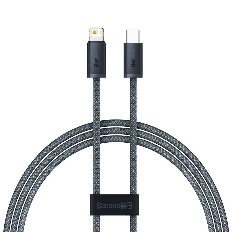 kabel-usb-c-do-lightning-baseus-dynamic-series-20w-2m-szary-stan-nowy
