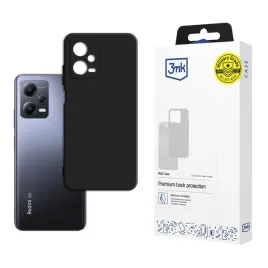 czarne-matowe-etui-cover-plecki-na-xiaomi-redmi-note-12-5g-3mk-matt-case