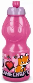 bidon-stor-minecraft-400-ml-rozowy-szkola-przedszkole