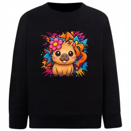 bluza-dziecieca-capybara-kapibara-bez-kaptura-bawelna-nadruk-134-140-w749