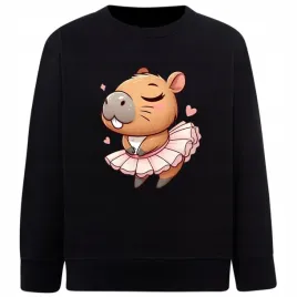 bluza-dziecieca-bez-kaptura-capybara-prezent-bawelna-nadruk-110-122-w751