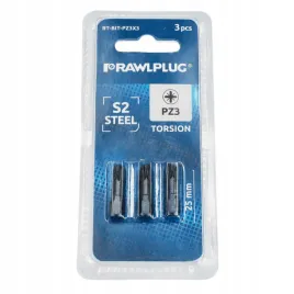rawlplug-groty-bity-torision-pozidriv3-pz3-3x25mm-3-szt