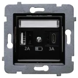 ladowarka-usb-a-c-polmark-rosa-czarny-mat