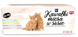 wafi-karma-mokra-dla-kota-saszetki-mix-smakow-40x100g-75percent-miesa-w-kawalku