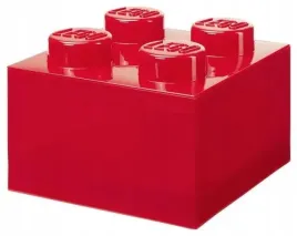 pojemnik-na-klocki-z-pokrywka-lego-brick-4-czerwony-przezroczysty