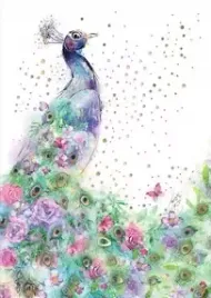 mini-karnet-b8-paw-w-kwiatach