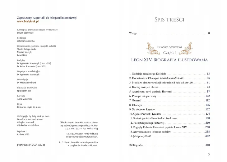 leon-xiv-biografia-ilustrowana-wydawnictwo-bialy-kruk