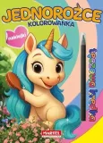kolorowanka-z-kredka-jednorozce