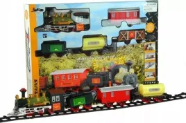 kolejka-elektryczna-train-set-4-wagony-lokomotywa