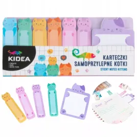 karteczki-samoprzylepne-zakladki-indeksujace-notesik-kotki-kidea
