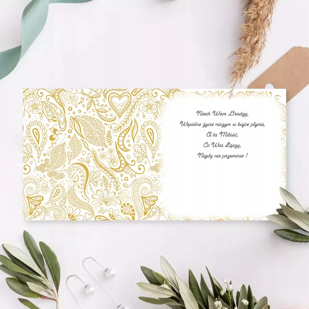 karnet-kwadratowy-slubny-serce-pattern-stan-nowy