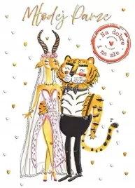 karnet-b6-slubny-gazela-i-tygrys