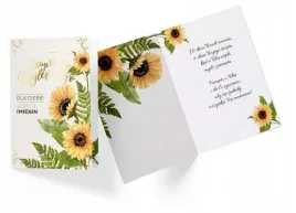 karnet-b6-pr-245-imieniny-sloneczniki