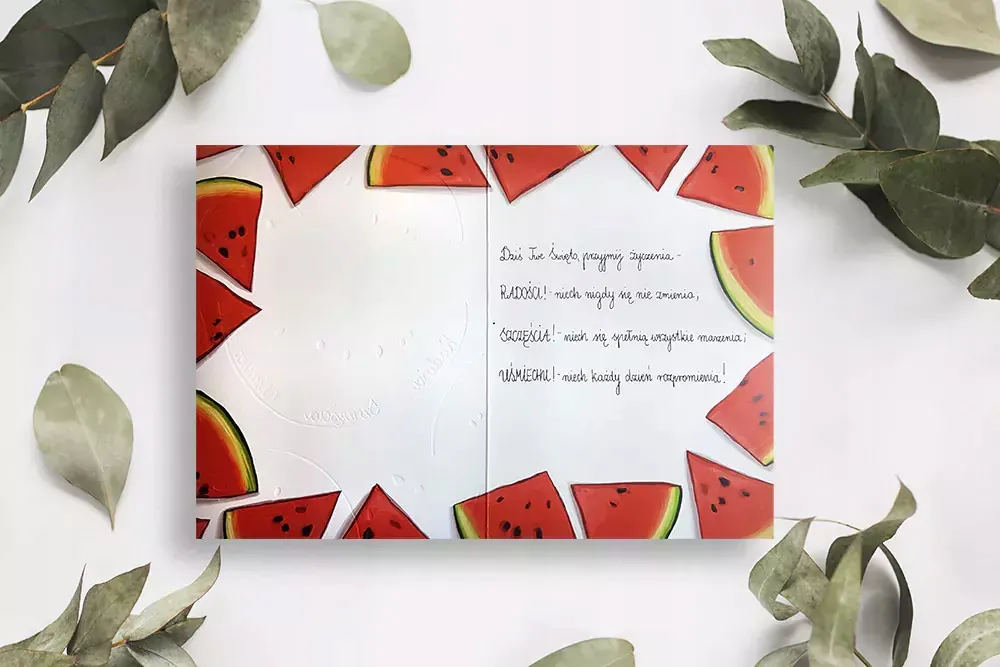 karnet-b6-arbuzy-stan-nowy