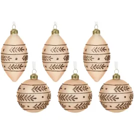 jasnobrazowe-bombki-choinkowe-zawieszki-ksztaltki-8-cm-6-szt-sopel-mix