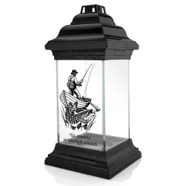 znicz-lampion-wedkarz-nadruk-cmentarz-grob