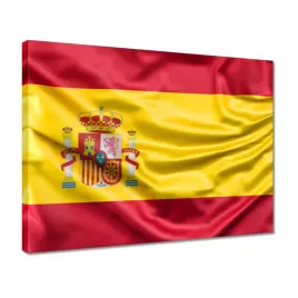 obrazy-40x30-flaga-hiszpania