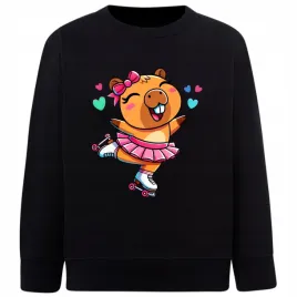 bluza-dziecieca-bez-kaptura-capibara-kapibara-bawelna-nadruk-146-152-w754