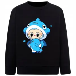 bluza-dziecieca-bez-kaptura-labubu-smieszne-bawelna-nadruk-146-152-w755