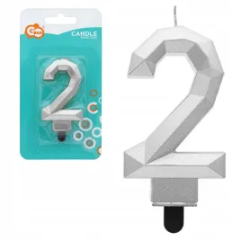 swieczka-cyferka-2-diament-metalik-srebrny-76cm