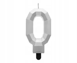 swieczka-cyferka-0-diament-metalik-srebrny-76cm