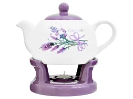 zestaw-dzbanek-na-podgrzewaczu-bella-fiore-lawenda-fiolet