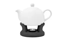 komplet-dzbanek-na-podgrzewaczu-bella-biel-grafit-na-urodziny