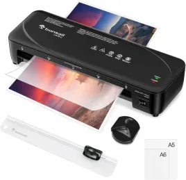 laminator-a4-5w1-z-10-arkuszami-folii-do-zaminowania-a5a6-system-2-walkow