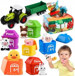 traktor-montessori-farma-z-6-zwierzetami-i-zabawka-sensoryczna-6m