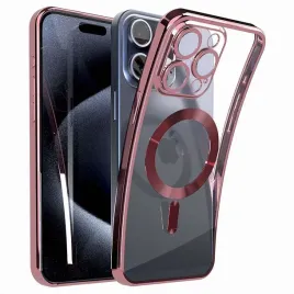etui-iphone-15-pro-szklo-magsafe-rozowe-n-newtop-przezroczyste