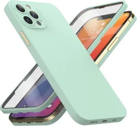 etui-iphone-12-pro-eastcoo-zielone-matowe-szklo-360-z-szyba