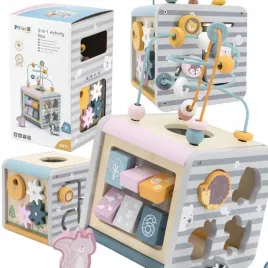 kostka-sensoryczna-viga-activity-box-drewniane-edukacyjne-centrum-gier-5w1