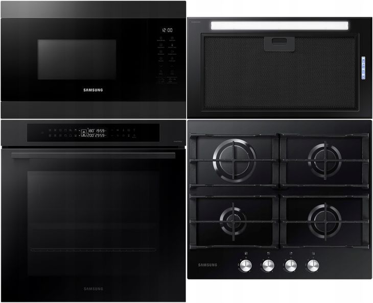 Zestaw SAMSUNG NV7B4220ZAB + MS22M8254AM + NA64H3000AK + NK52FG454CM Grafit