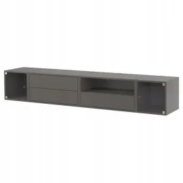 ikea-eket-szafka-na-tvhifi-ciemnoszary-szklo-bezbarwne-210x35x35-cm
