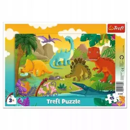 puzzle-15-elementow-dinozaury