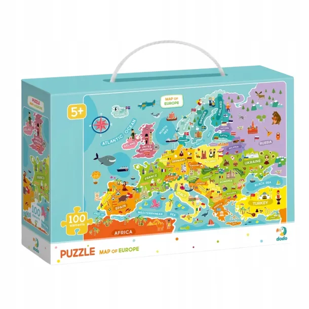 puzzle-100-elementow-mapa-europy-kod-producenta-300124