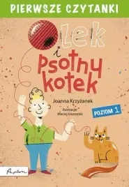pierwsze-czytanki-olek-i-psotny-kotek-poziom-1