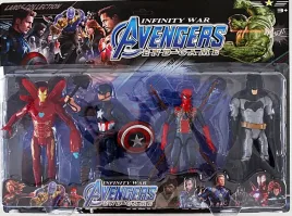 avengers-4-figurki-iron-spider-batman-kapitan