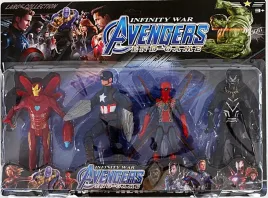 avengers-4-figurki-iron-spider-pantera-kapitan