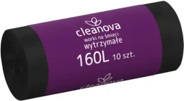ldpe-worki-na-smieci-cleanova-160l-10szt-czarne