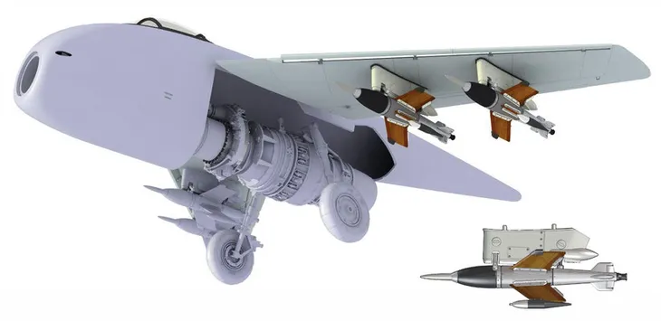 samolot-messerschmitt-p-1101-model-dw32002-das-werk-model-dw32002