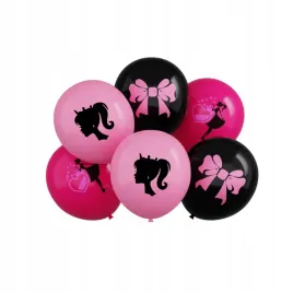 balony-zestaw-girl-6szt-czarne-rozowe-urodziny-wieczor-panienski