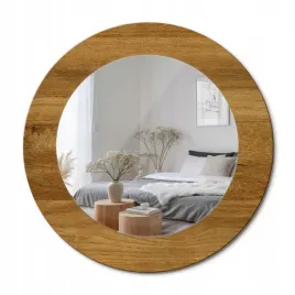 okragle-scienne-ozdobne-lustro-w-szklanej-obramowce-rustykalny-dab-fi-50-cm