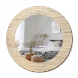 stylowe-okragle-lustro-scienne-z-nadrukiem-na-szkle-jasne-drewno-fi-50-cm