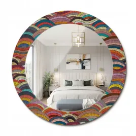 okragle-dekoracyjne-lustro-z-nadrukiem-do-salonu-pokoju-ornament-fi-60-cm