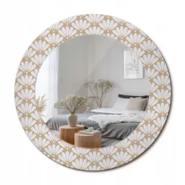 lustro-z-nadrukiem-do-lazienki-kuchni-przedpokoju-orientalny-kwiat-fi-50-cm