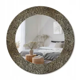 lustro-z-nadrukiem-do-lazienki-sypialni-salonu-kwiecisty-ornament-fi-50-cm